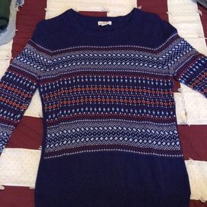Gently used diamond design sweater